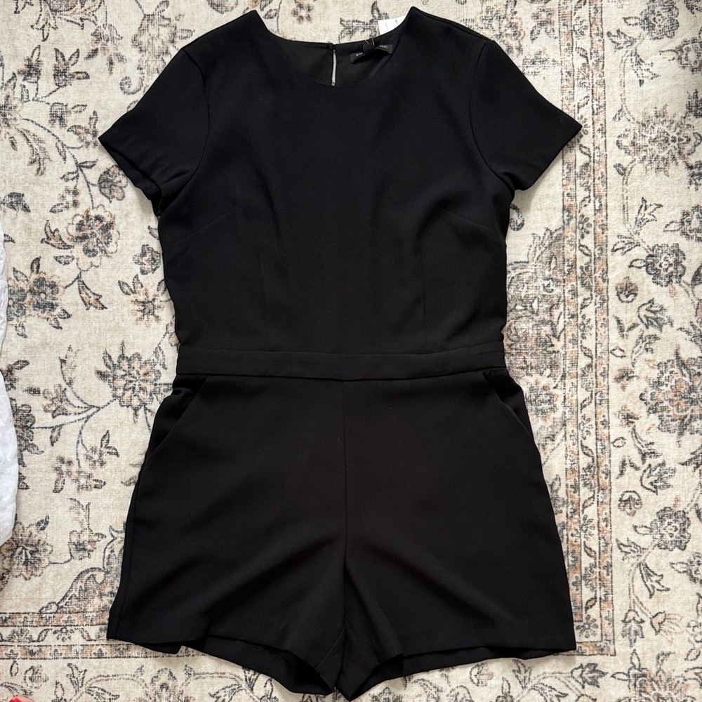 Banana Republic Classic Black Romper